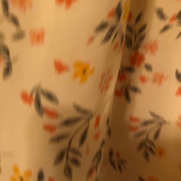 New Altar’d State Yellow Floral Design Dress w/ Ruffled Straps - Picture 3 of 4